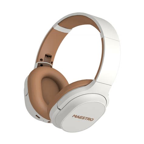 Order Maestro Native Blutooth Headset Whitebrown Now Jomlaae