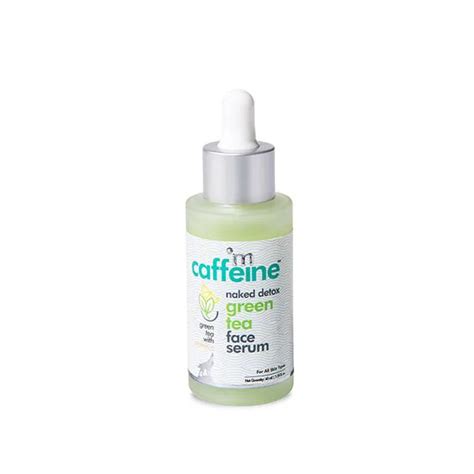 MCaffeine Naked Detox Hydrating Green Tea Face Serum 40 Ml JioMart