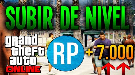 Gta V Truco Nuevo Subir R Pido De Nivel En Online Rp