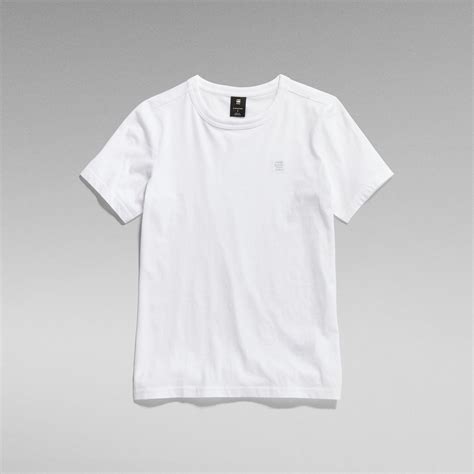 Core Slim Top White G Star Raw