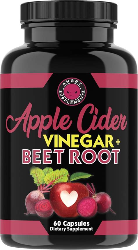 Angry Supplements Apple Cider Vinegar Beet Root Powder