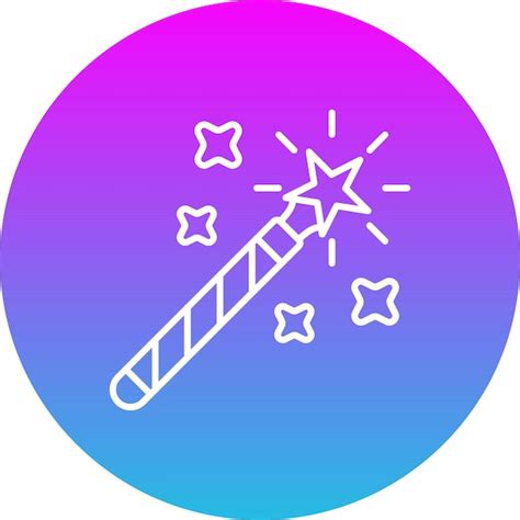 Premium Vector Magic Wand Icon