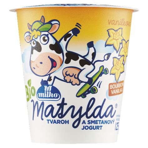 Matylda BIO tvaroh a smetanový jogurt Milko 125g v akci AkcniCeny cz