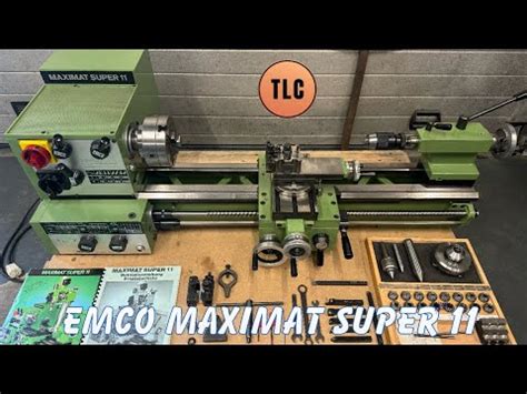 Emco Maximat Super Geared Headstock Lathe Drehmaschine Drehbank