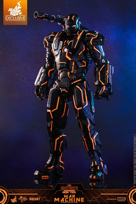 Hot Toys MMS D Iron Man Neon Tech War Machine Hot Toys Complete Checklist