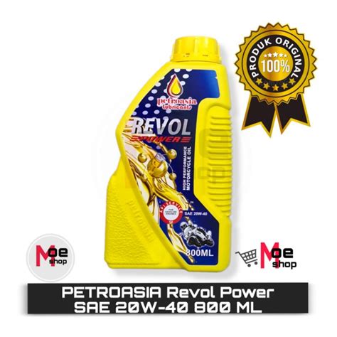 Jual Oli Petroasia Revol Power Sae W Ml Original Shopee