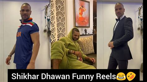 Shikhar Dhawan New Reel Shikhar Dhawan Reels Funny Reels Shikhar