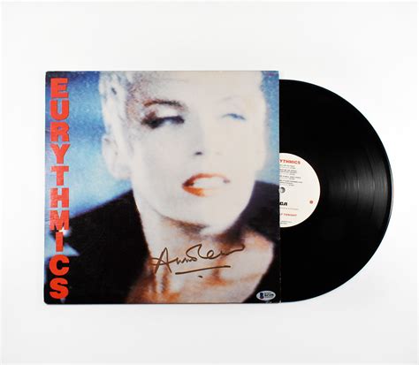 Annie Lennox Eurythmics Be Yourself Tonight Signed Record Album Lp Certified Authentic Beckett