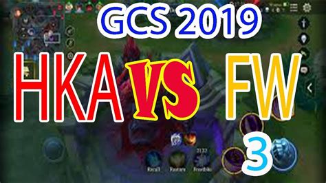 HKA VS FW GCS 2019 Spring Pro League 春季職業聯賽 Part 3 24 02 2019