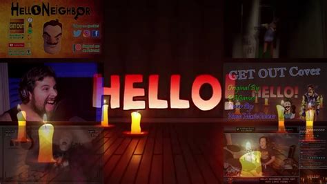 VERSION 2 0 HELLO NEIGHBOR SONG GET OUT LYRIC VIDEO DAGames