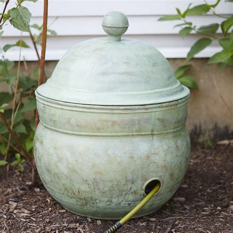 Aged Solid Brass Hose Pot Made From Solid Brass With A Beautifully