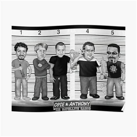 Opie Anthony Lineup Poster For Sale By Classicoanda Redbubble