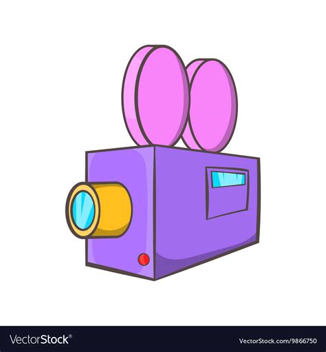 Camcorder Icon Cartoon Style Royalty Free Vector Image