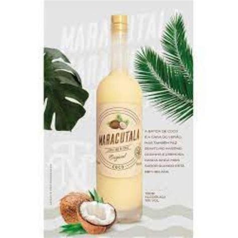 Licor Fino De Coco Cremoso Maracutala Licor Magazine Luiza