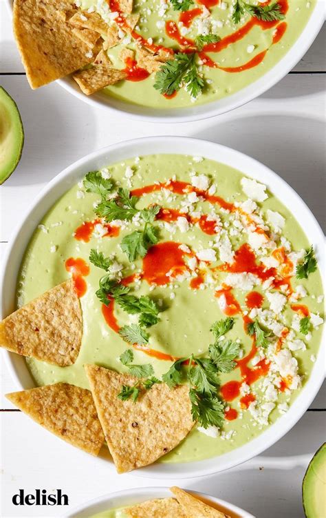 Avocado Soup Is Perfect For Guacamole Lovers Recipe Avocado Soup