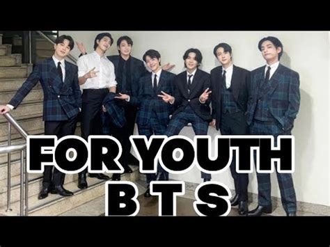 For Youth BTS방탄 소년단 lyrics song YouTube