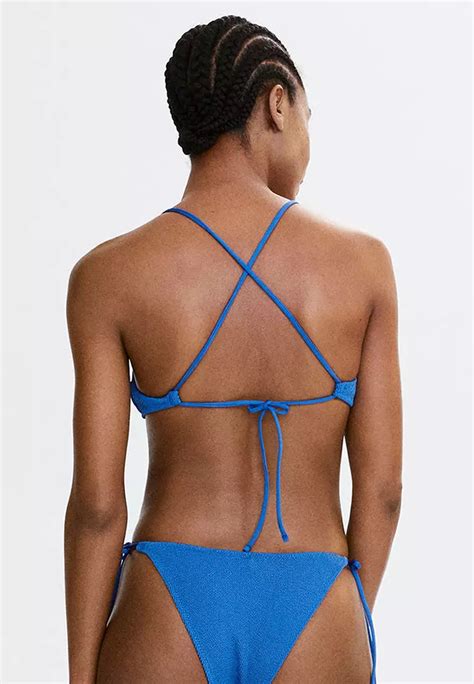 Buy Mango Criss Cross Back Bikini Top Online Zalora Philippines