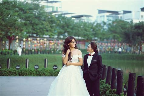 Bộ ảnh cưới hoán đổi của chú rể hot girl và cô dâu boy ngầu Hà Nội gây bão mạng xã hội