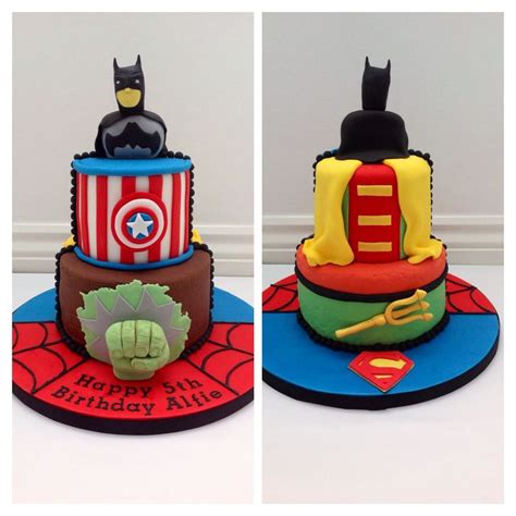 An Avengers Cake By Fancy Fondant Avenger Cake Character Cakes