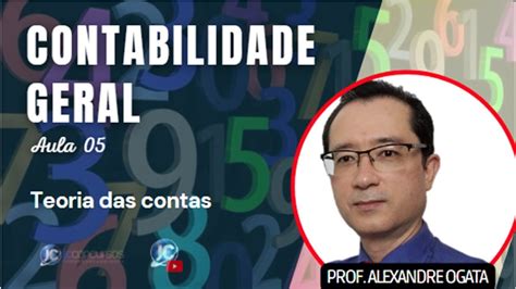 CONTABILIDADE GERAL Aula 05 Teoria Das Contas YouTube