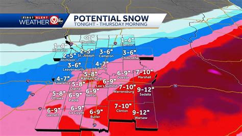 Kansas City winter storm warning issued for heavy snow