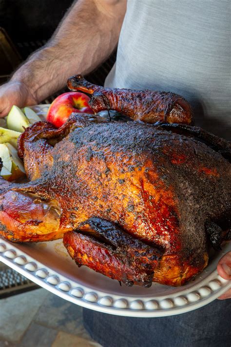 How To Smoke A Turkey On A Pellet Grill Urban Cowgirl