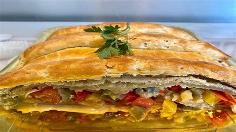 Empanada De Verduras Y Quesos Con Masa Casera Y Sin Levado Con Mambo