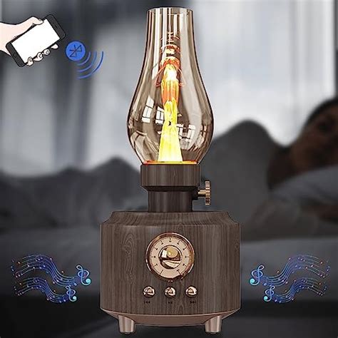 Zonsuse Retro Kerosin Bluetooth Lautsprecher Mit Led Licht Bluetooth Box Mit Nachtlicht Tragbar