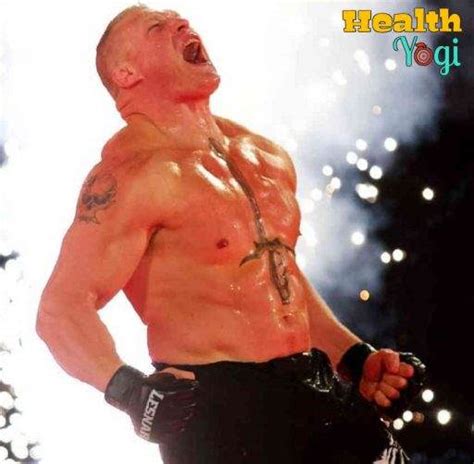 Brock Lesnar Workout Routine And Diet Plan [Updated] - Health Yogi