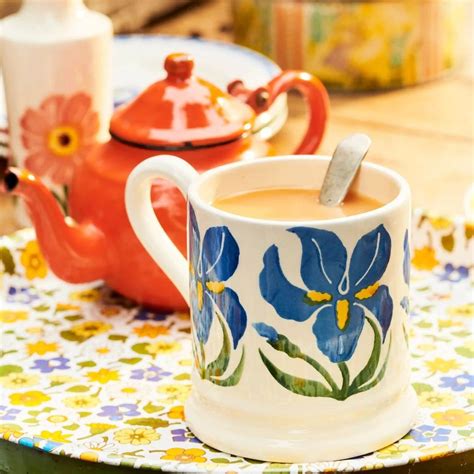 Emma Bridgewater Iris 12 Pint Mug Finch And Lane