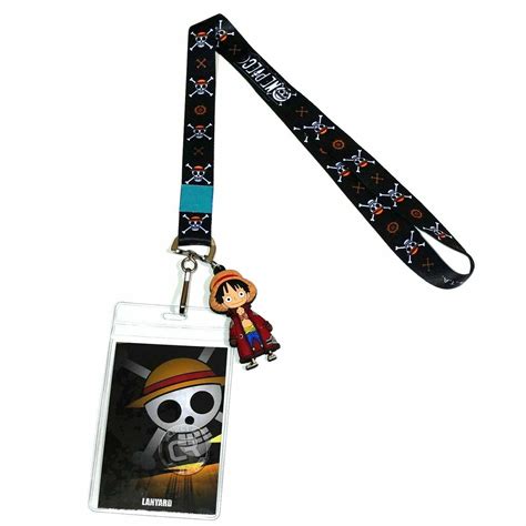 One Piece Jolly Roger Symbols Lanyard | #3898358776