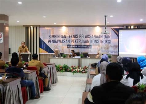 Gelar Bimtek Pelaksanaan Dan Pengawasan Pekerjaan Konstruksi Dinas