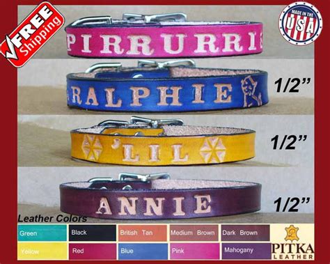 Customized Cat Collars Kitten Collars Personalized with Name | Etsy