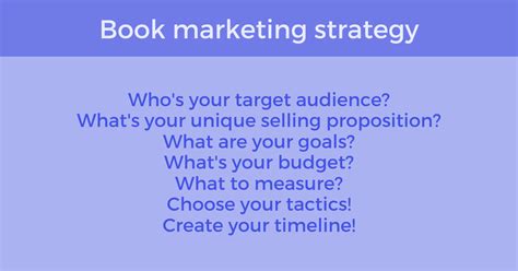 How to Create a Book Marketing Plan (+ Book Marketing Timeline Example)