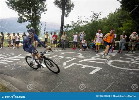 THIBAUT PINOT GROUPAMA FDJ FRA In The Time Trial Stage At Tour De