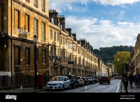Gay Street Bath Somerset England UK Stock Photo Alamy