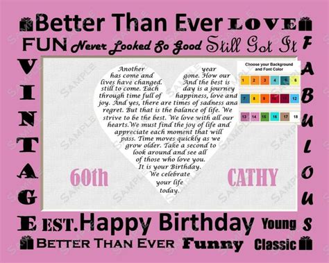 The 25+ best 60th birthday poems ideas on Pinterest | Birthday quotes ...