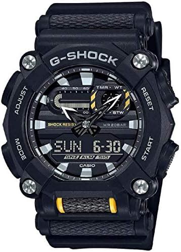 G Shock Watch For Unisex Quartz Movement Analog Digital Display