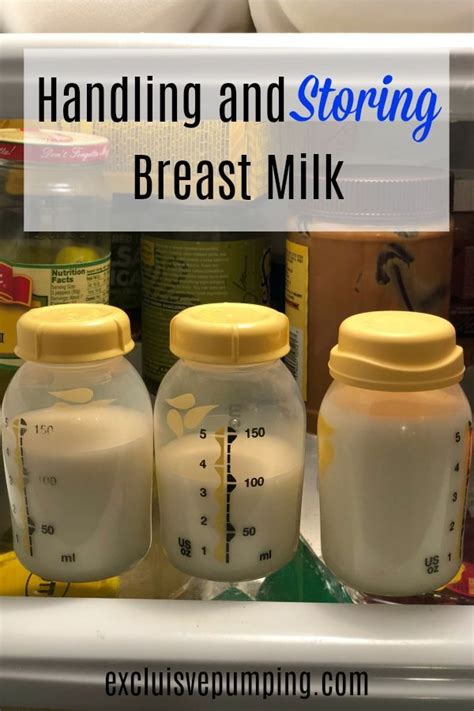 How To Store Breast Milk Safely Artofit