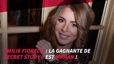 Emilie Fiorelli la gagnante de Secret Story 9 est maman Vidéo