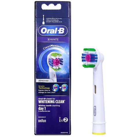 Oryginalna końcówka wkład Oral b 3D white EB18 do szczoteczek vitality