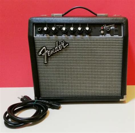 Fender Frontman 15g Bass Amp Guitar Practice Amplifier 38 Watt Pr 495 Ebay