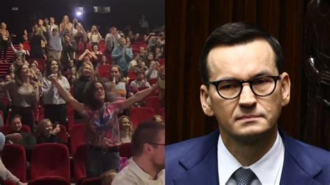 Reakcja kina na brak wotum zaufania dla rządu Mateusza Morawieckiego