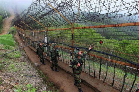 韩国一士兵在朝韩边境执行警戒任务 遭枪击身亡 海口网