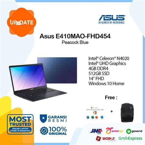 Jual Asus E Mao Fhd Laptop Intel Celeron N Gb Ddr