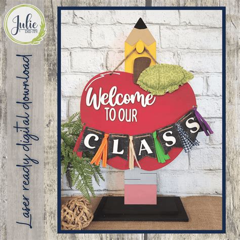 Welcome Class Sign – Julie Did It Studios