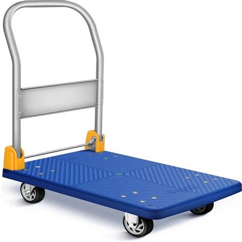 Ms Platform Trolley Load Capacity Kg 300 Kg At Rs 3200 Piece In New