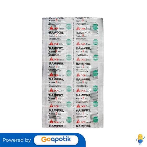 Jual Ramipril Ogb Dexa Medica Mg Strip Kaplet Hipertensi Di