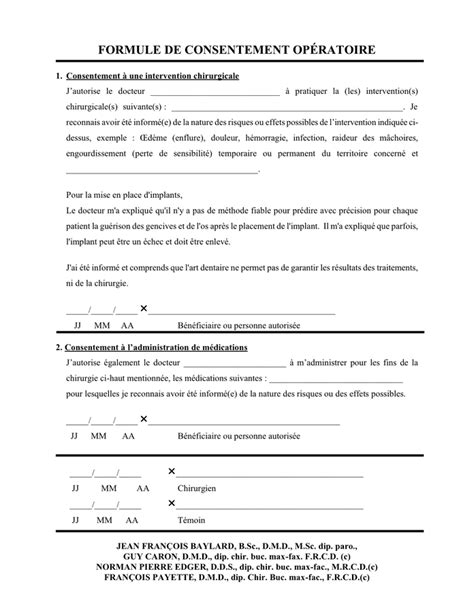 Modèle de consentement téléchargement gratuit documents PDF Word et