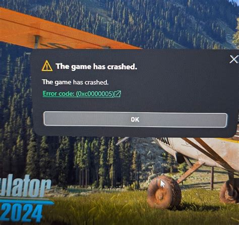 Can T Start MSFS2024 Since Hotfix Error 0xc0000005 Crashes CTDs